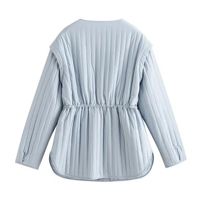 茵曼 通勤简约舒适棉服 女款