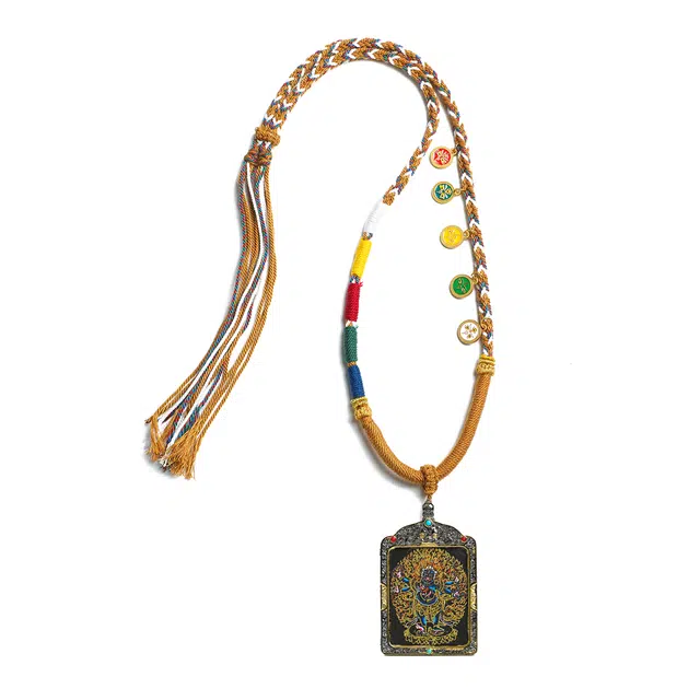 【招财进宝运气好】 睦珦 锦上添花 时来运转 诸事顺利平安喜乐 八方来财福禄吉祥小众#好运 合金 项链 男女同款情侣款