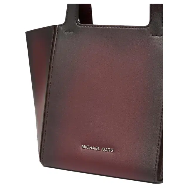 Michael Kors Jordi Tote Bag Small Brown Red