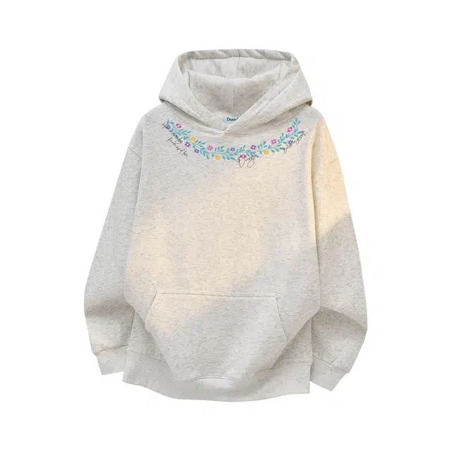 Duoyi Flower Logo Hoodie