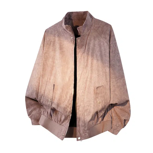 马员外 青春时尚潮流立领飞行员工装情侣款夹克外套 男女同款