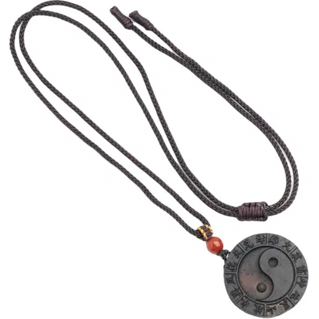 仙源 两仪八卦 厄运退去 新中式文玩把玩高级感文玩  #好运 礼盒 降真香 项链 男女同款情侣款