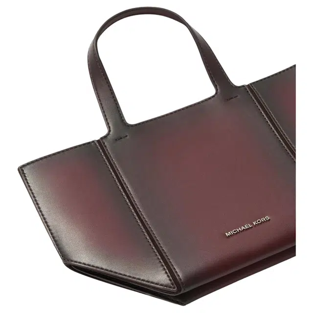 Michael Kors Jordi Tote Bag Small Brown Red