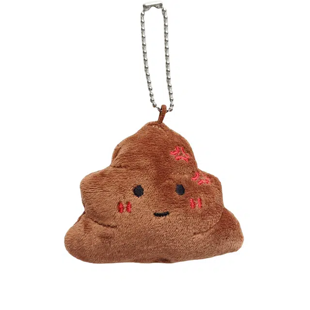 心水好物 趣味上厕所搭子抽象小搞怪表情公仔包包可爱挂饰 毛绒 挂件 男女同款情侣款