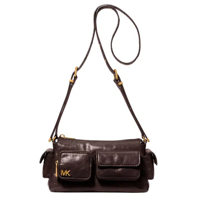 Michael Kors MK Dakota Small Shoulder Bag Chocolate