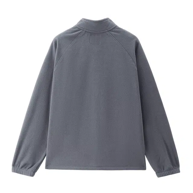 佐丹奴 摇粒绒立领插肩袖针织休闲绒感外套 男款