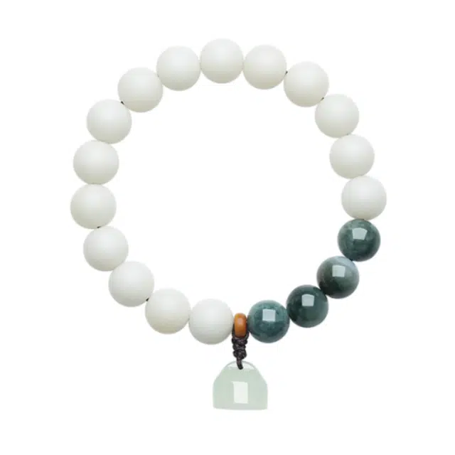 东方翡翠 新中式国风小众气质通勤百搭莲蓬 民族风盘玩珠串 好运 菩提根 手串 男女同款情侣款