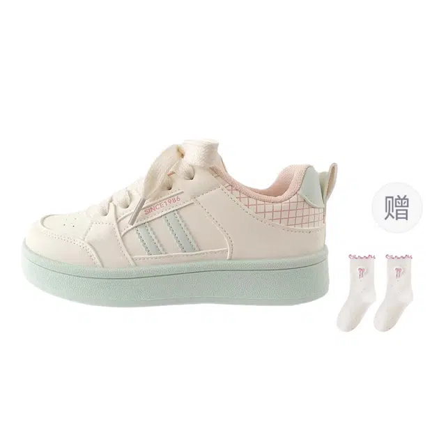 乐乐鱼 厚底小众设计休闲学生运动通勤 低帮 板鞋 女