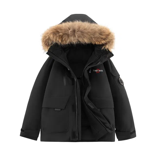 鸭鸭 宝藏抗冻轻盈舒适休闲户外运动上课通勤百搭加厚保暖亲肤防寒防风防水可拆卸毛领中长款羽绒服 男女同款