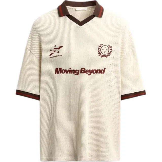 ZARA Retro Football Polo Shirt