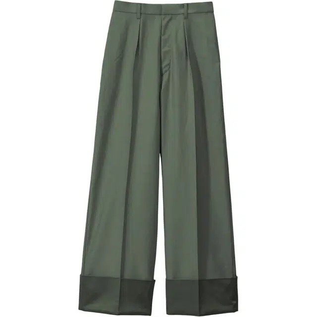 Graphpaper FW25 Cotton Cupro Back Satin Wide Trousers