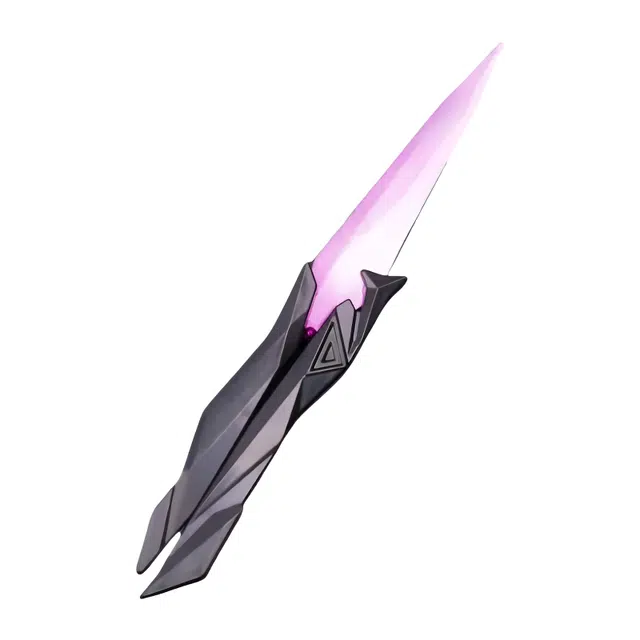 碧蓝水岸 渐变蓝 粉蝴蝶甩刀 其他静态模型