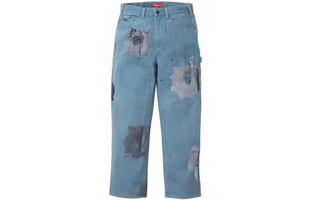Supreme Nate Lowman Double Knee Painter Pant
