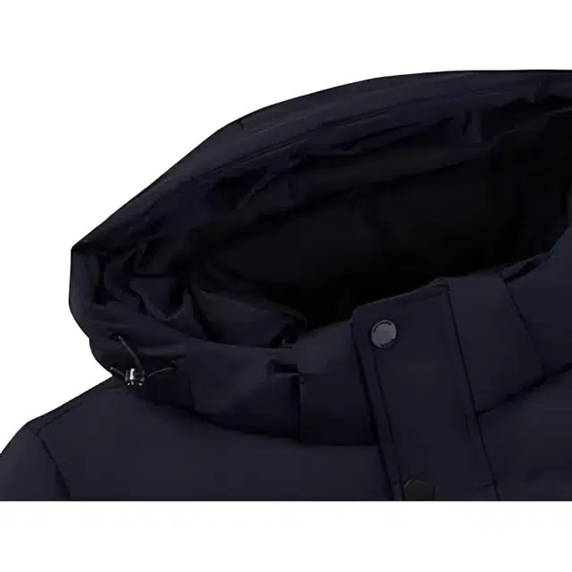 波司登 休闲系列 纯色字母可脱卸帽拉链加厚长袖羽绒服 男女同款