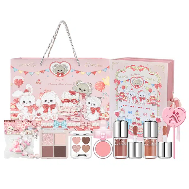 稚优泉 唇釉彩妆套装 自然