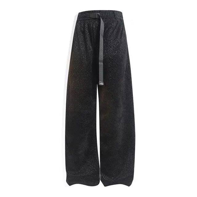 海尔斯 户外舒适纯色中腰宽松休闲裤 男女同款