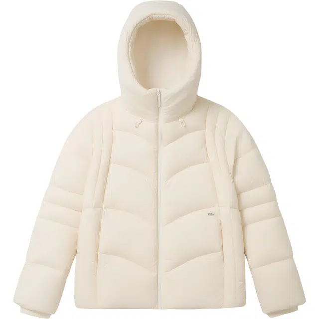 蕉下 时尚简约保暖抗湿冷蓬松防水防寒防风锁温可机洗羽绒服 女款