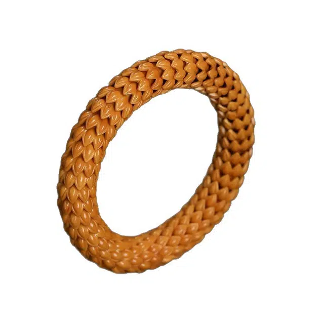 聆听花开 莲花 莲韵猴灵 款雕刻莲花文玩单圈盘玩佛珠高级感#好运 猴头核桃 手串 男女同款情侣款