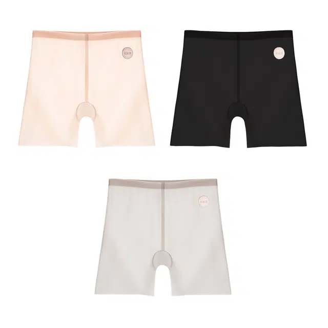 草本初色 无痕系列 防走光抑菌裆无痕二合一收腹打底安全裤 女款