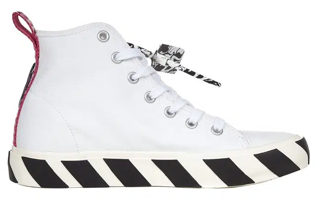 OFF-WHITE Vulcanised Mid-top