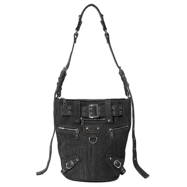 MASTER CANVAS Denim Bucket Bag