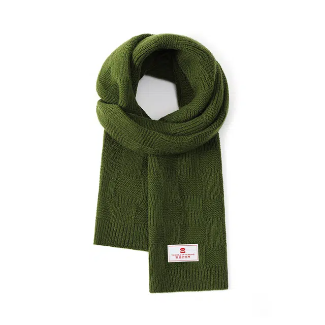 宫里的世界 秋冬简约纯色加厚百搭保暖披肩 腈纶 围巾 男女同款情侣款