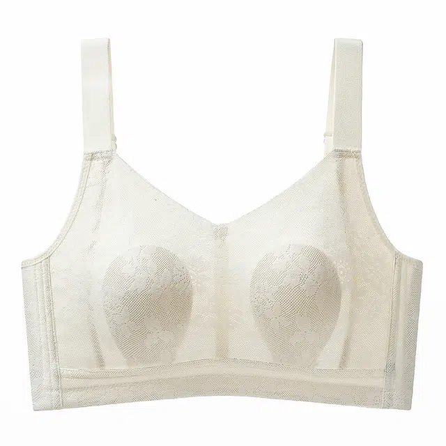 图兰朵 大胸显小薄款收副乳聚拢防下垂无钢圈美背性感纯欲风舒适亲肤文胸 女款