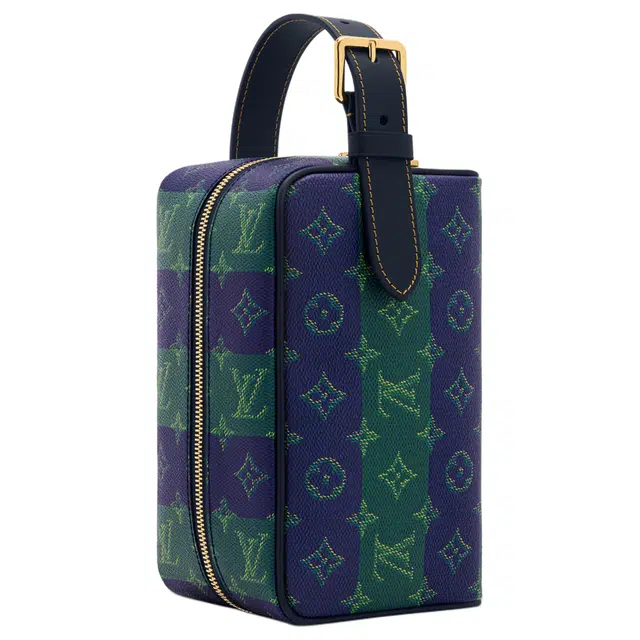 LOUIS VUITTON LOCKER DOPP KIT Monogram Heritage