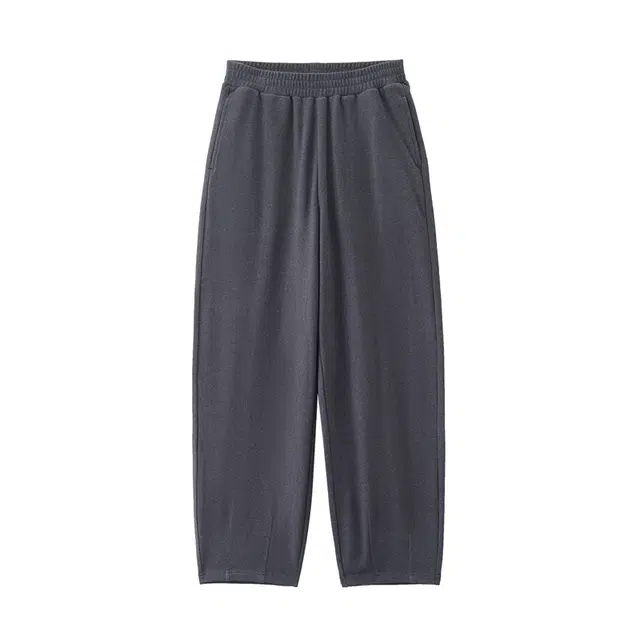 佐丹奴 压线裤脚松紧腰卫裤长裤针织运动裤 女款