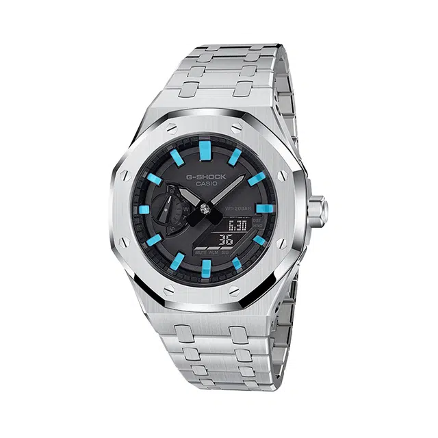 CASIO GA-2100-1A1 Modified Oak Metal Edition