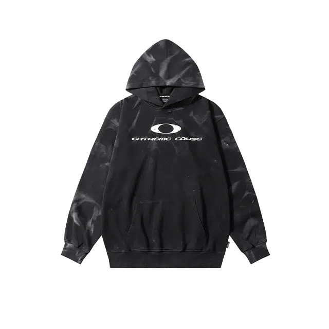 奇迹街区 美式复古连帽嘻哈宽松潮牌舒适百搭卫衣 男女同款