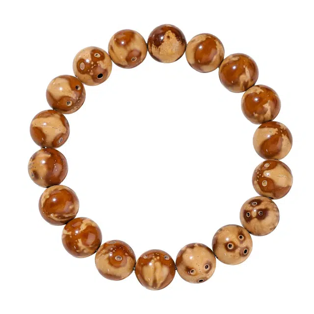 聆听花开 国潮招财纳福 花皮熊猫眼光珠 招财鼠原籽佛珠三眼高级感#好运 紫金鼠 手串 男女同款情侣款