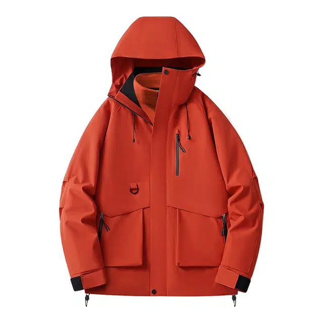 马员外 青春情侣款登山服户外防风防水骑行保暖夹克外套 男女同款