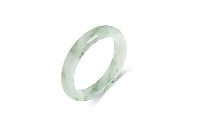 好银坊 国风轻奢小众宫廷风古典优雅柔和如意顺遂百搭轻奢感#好运 天山翠 手镯 女款