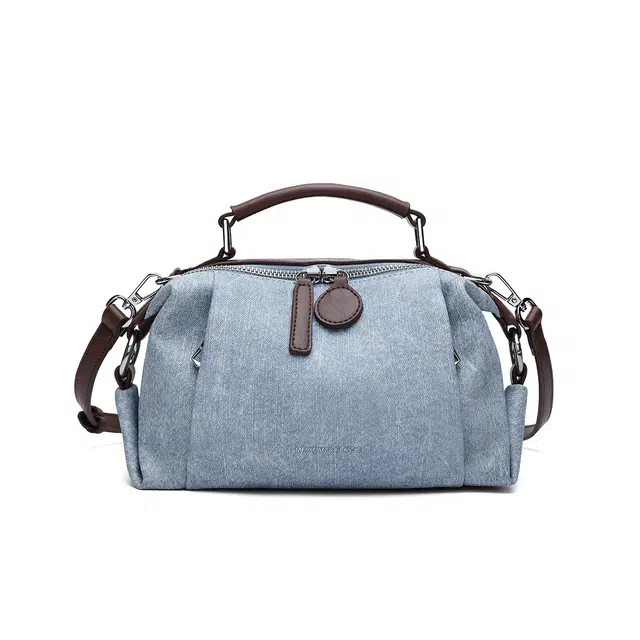 稻草人 百搭少女高颜值休闲时髦简约职场通勤实用 聚氨酯革 波士顿包单肩手提包 常规 女款 多色