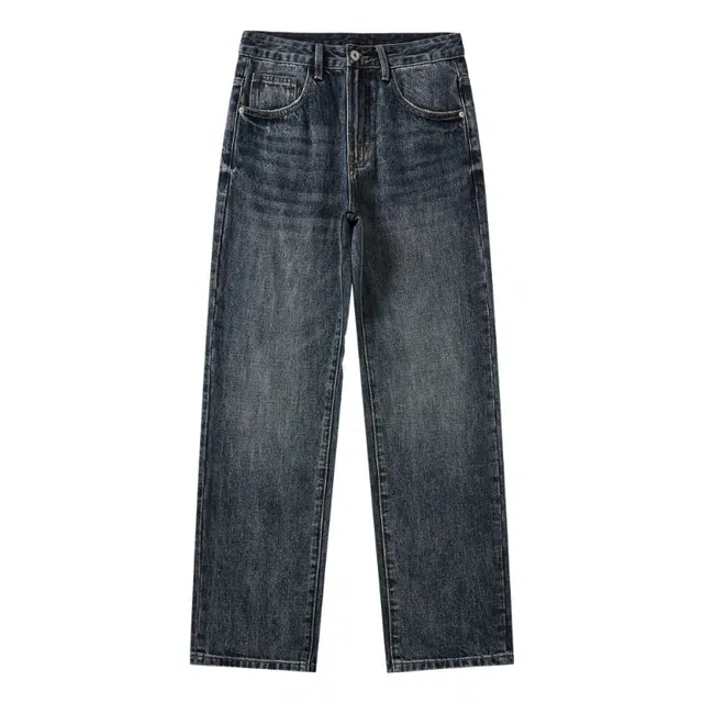 【dme】 时尚简约无弹宽松舒适百搭直筒牛仔裤 男女同款