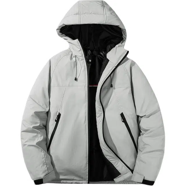 马员外 情侣款时尚风衣时尚运动休闲户外防风防水潮流保暖加厚夹克外套 男女同款