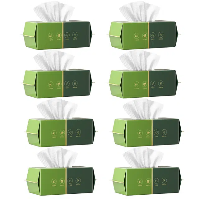 兰可欣 洗脸巾 纯棉一次性擦脸洗面洁面棉柔巾纸男女官方旗舰店正品