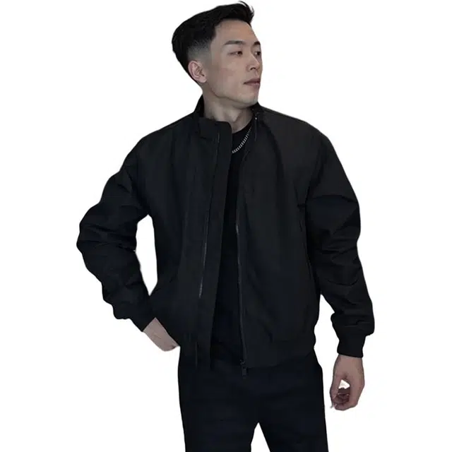 黑马漫画 美式复古教练飞行外套男秋季短款工装夹克 男女同款