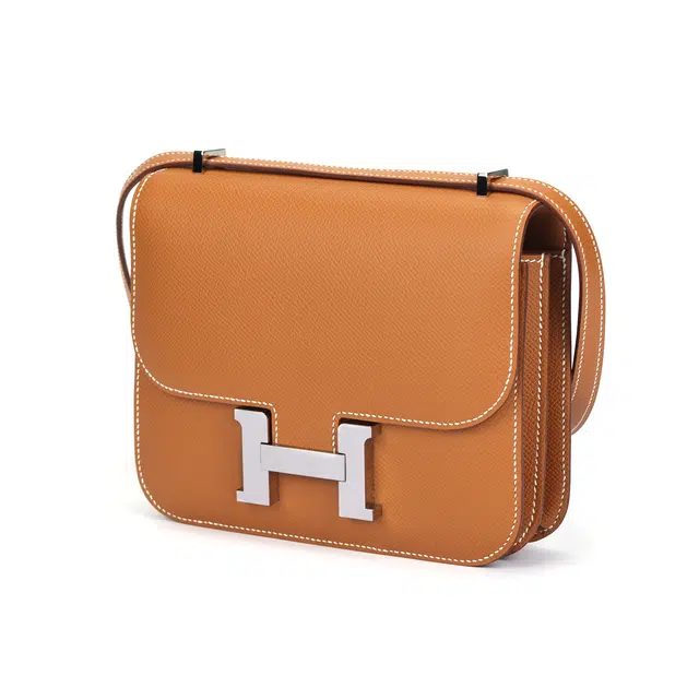 HERMES Constance Mini 19 Epsom 37 Gold