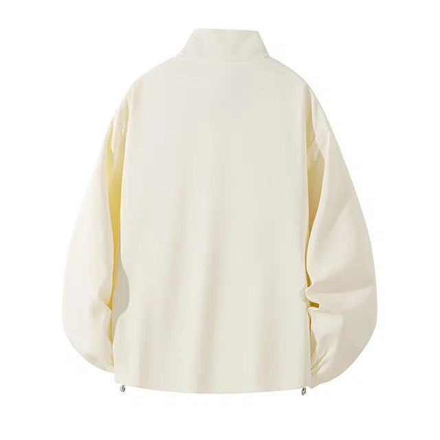 巴塞罗那足球俱乐部 时尚潮牌复古城市机能宽松舒适休闲拼接撞色设计透气防风防水日常通勤运动落肩工装翻领外套夹克 男女同款