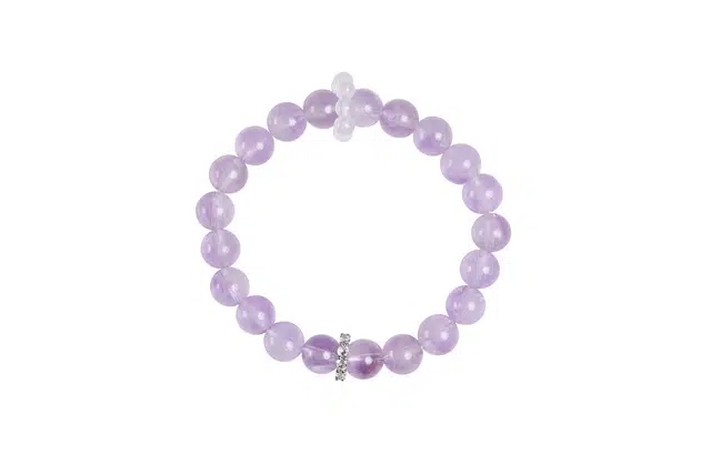 克拉日记 新中式国潮小众时尚精致高级设计感饰品手饰 礼盒装#好运天然 紫水晶 手串 女款