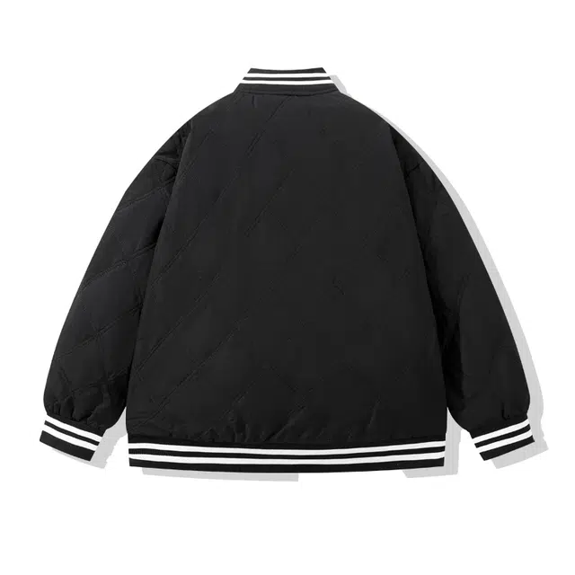 马员外 秋冬棒球服潮牌潮流时尚百搭帅气加绒加厚夹克 男女同款