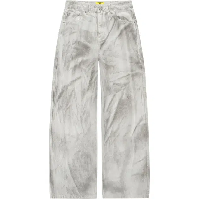 帝狼牛 复古做旧阔腿宽松休闲廓形水洗牛仔裤 男女同款