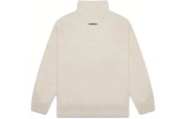 Fear of God Essentials SS20 Mock Neck Sweatshirt Oatmeal