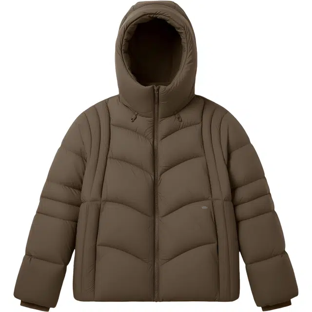 蕉下 时尚简约保暖抗湿冷蓬松防水防寒防风锁温可机洗羽绒服 女款