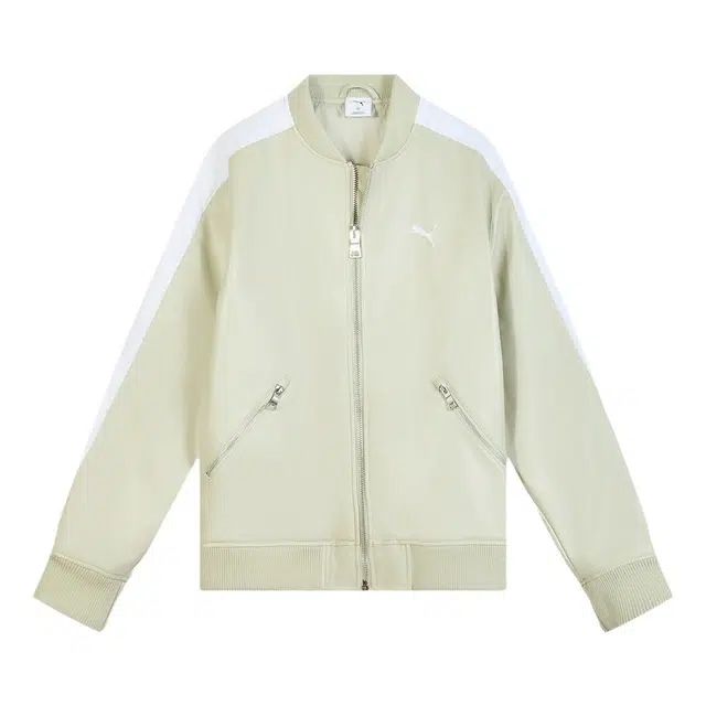 PUMA T7 Pleather BOMBER logo