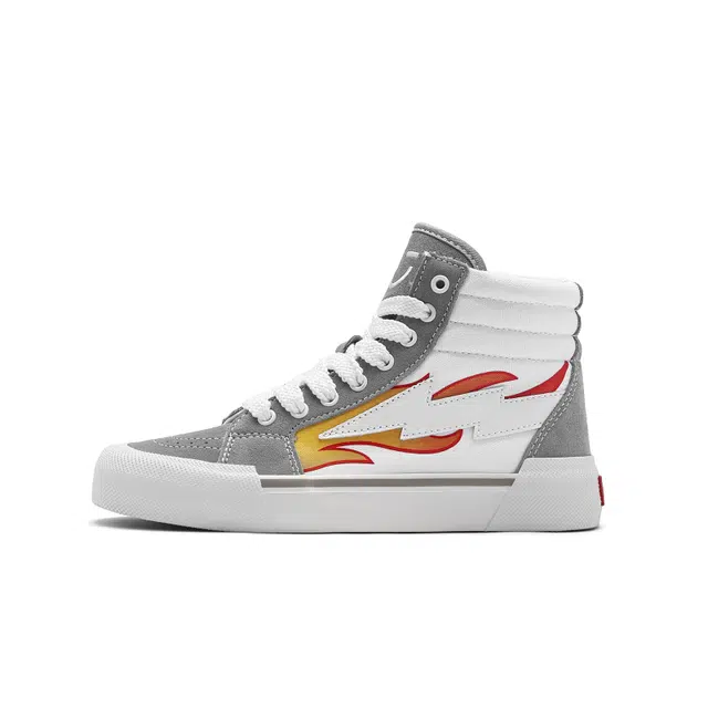 MINISO Flame High-Top Canvas Sneakers