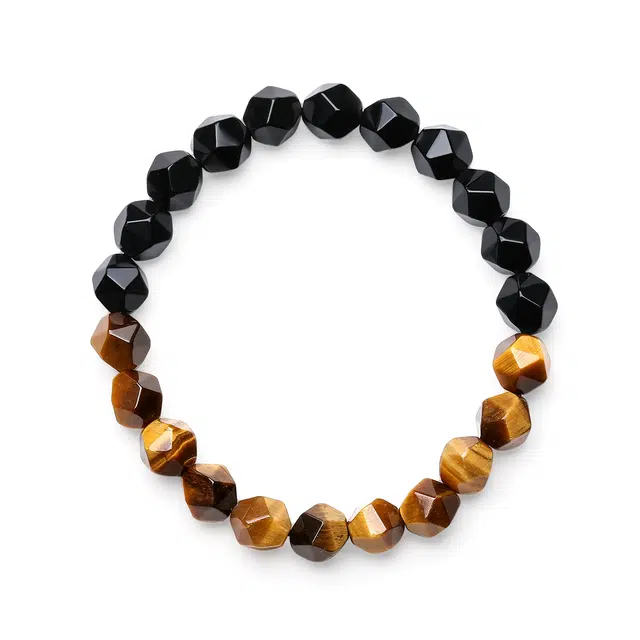 翠雅金楼 国潮简约转运珠手饰 新中式招财转运诸事顺利好事连连 复古时尚百搭通勤#好运 虎眼石 手串 男女同款情侣款