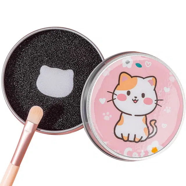 格安诺便携化妆刷清洁盒洗海绵刷清洁工具 清洁